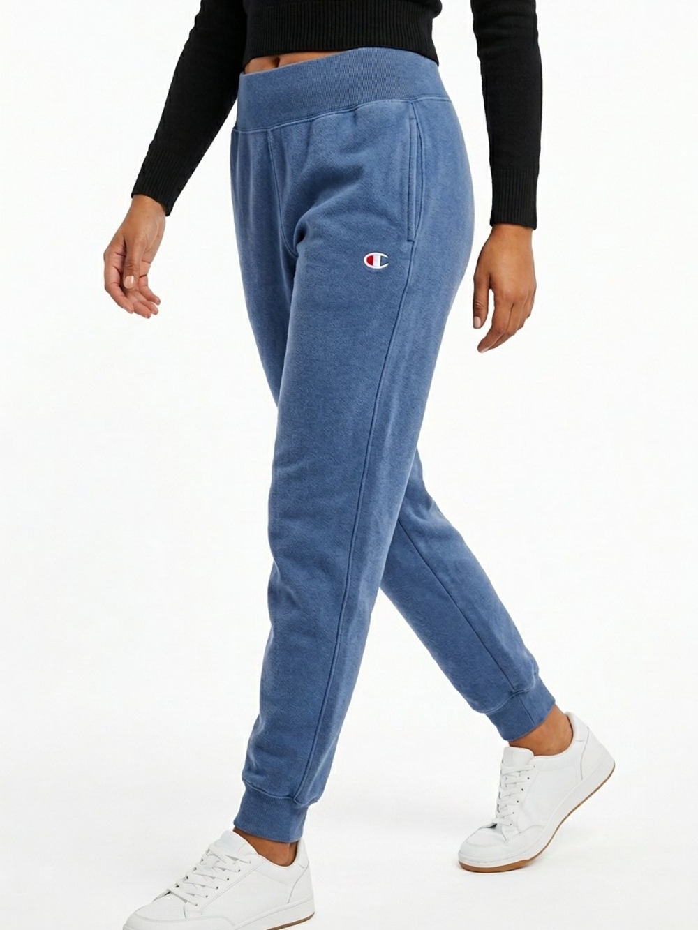 Champion Dusty Blue Logo Sweat Joggers